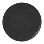 Kiri 17.75 Modern Bohemian Geometric Drum Garden Stool, Black/White, by JONATHAN Y