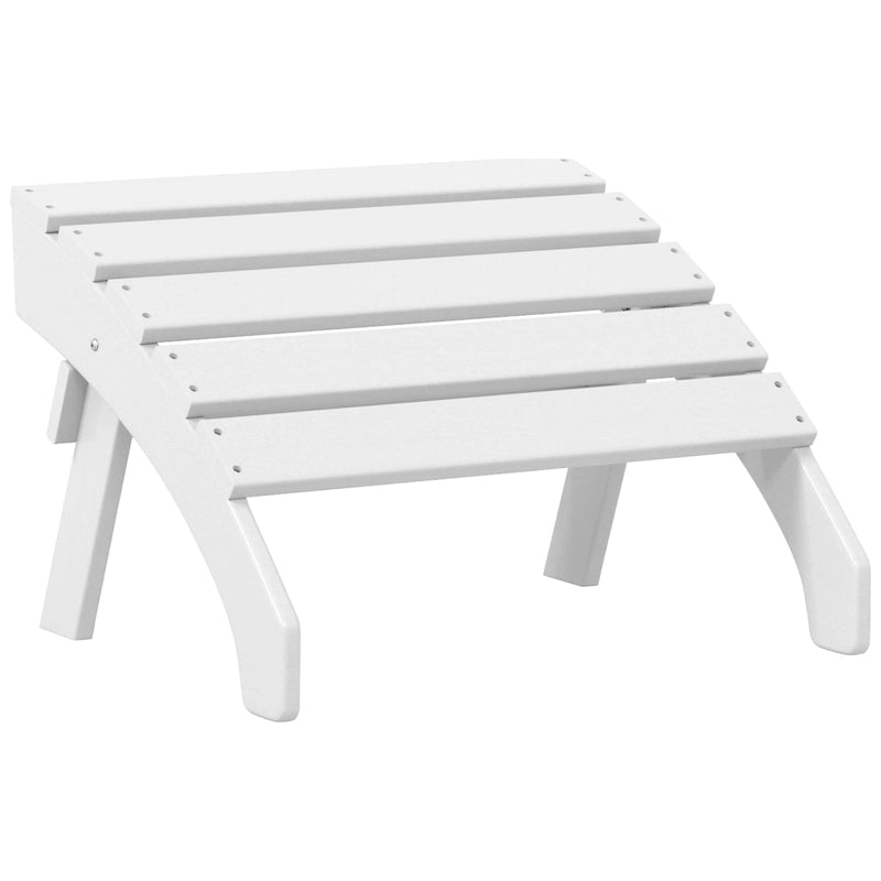 Polytrends Altura Outdoor Adirondack Folding Ottoman