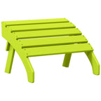 Polytrends Altura Outdoor Adirondack Folding Ottoman