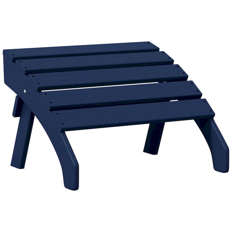Polytrends Altura Outdoor Adirondack Folding Ottoman