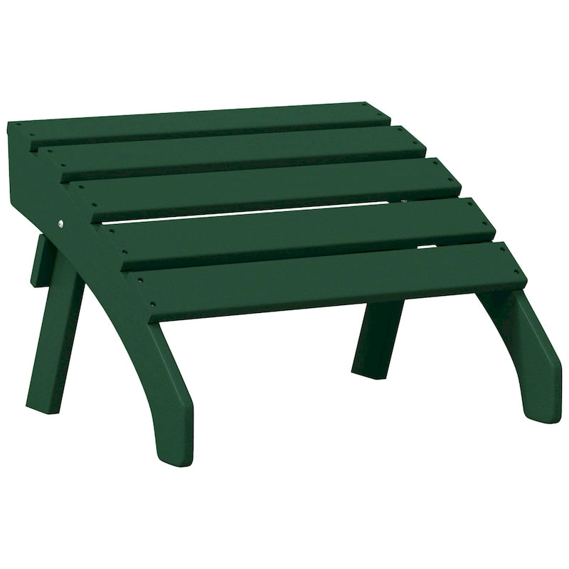 Polytrends Altura Outdoor Adirondack Folding Ottoman