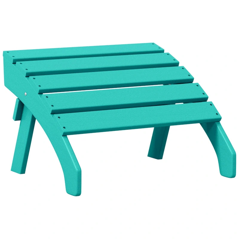 Polytrends Altura Outdoor Adirondack Folding Ottoman