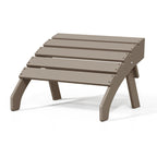 Polytrends Altura Outdoor Adirondack Folding Ottoman
