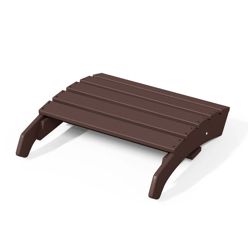 Polytrends Altura Outdoor Adirondack Folding Ottoman