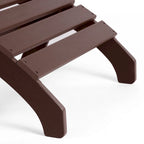Polytrends Altura Outdoor Adirondack Folding Ottoman