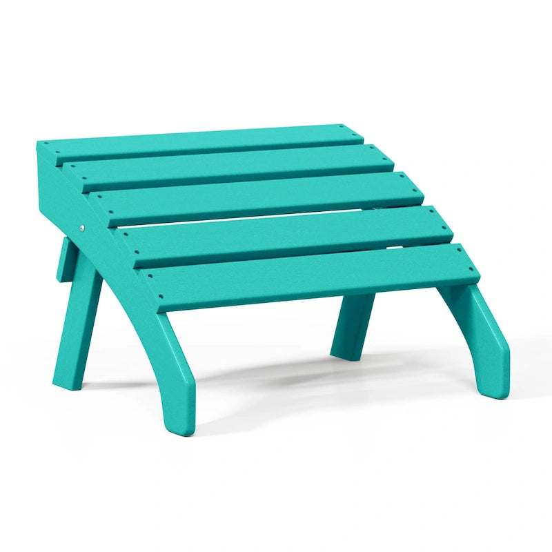 Polytrends Altura Outdoor Adirondack Folding Ottoman