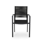 Modern Aluminum Dining Chair (Set of 2)