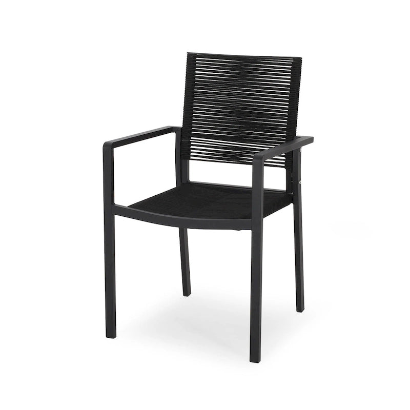 Modern Aluminum Dining Chair (Set of 2)