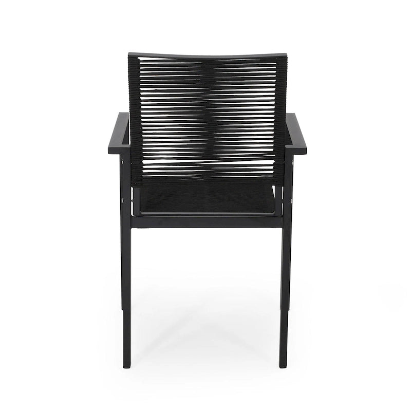 Modern Aluminum Dining Chair (Set of 2)