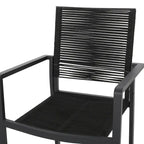 Modern Aluminum Dining Chair (Set of 2)