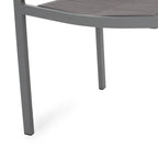 Modern Aluminum Dining Chair (Set of 2)