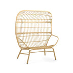 Outdoor Wicker Loveseat