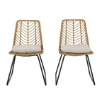 Chair with Cushion Set of 2