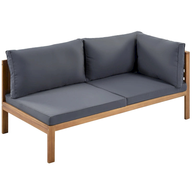 Miller Outdoor French Coutry Sectional Sofa Sets by GDFStudio