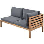 Miller Outdoor French Coutry Sectional Sofa Sets by GDFStudio