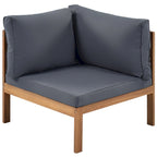 Miller Outdoor French Coutry Sectional Sofa Sets by GDFStudio