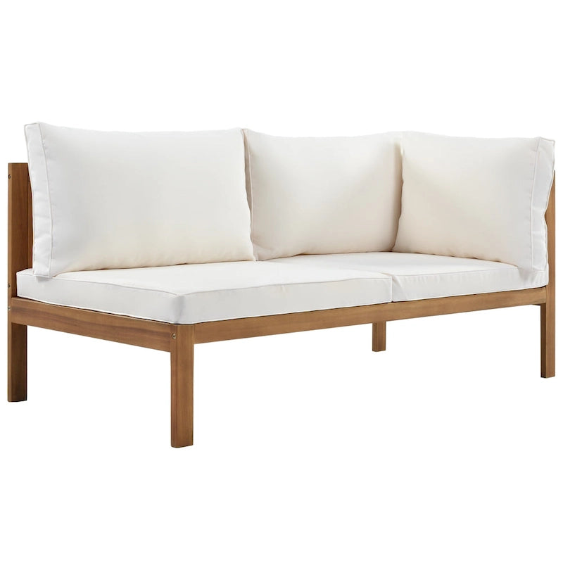 Miller Outdoor French Coutry Sectional Sofa Sets by GDFStudio