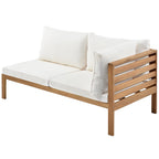 Miller Outdoor French Coutry Sectional Sofa Sets by GDFStudio