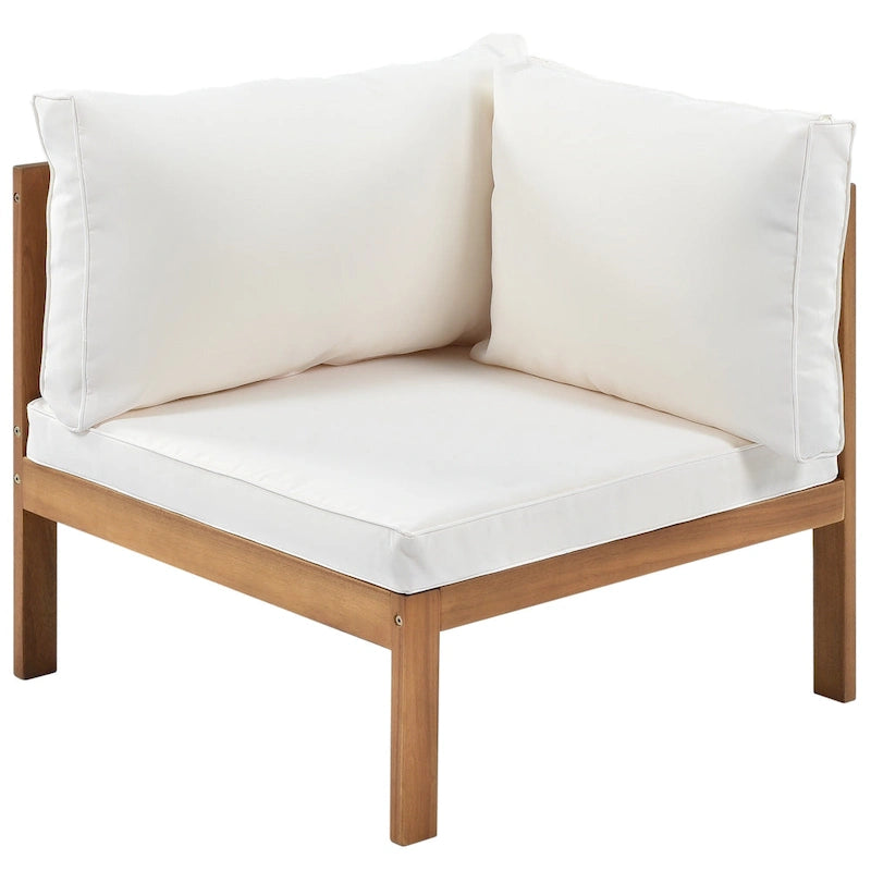 Miller Outdoor French Coutry Sectional Sofa Sets by GDFStudio