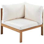 Miller Outdoor French Coutry Sectional Sofa Sets by GDFStudio