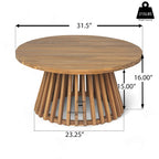 Christopher Knight Home - Rex Acacia Wood Patio Coffee Table