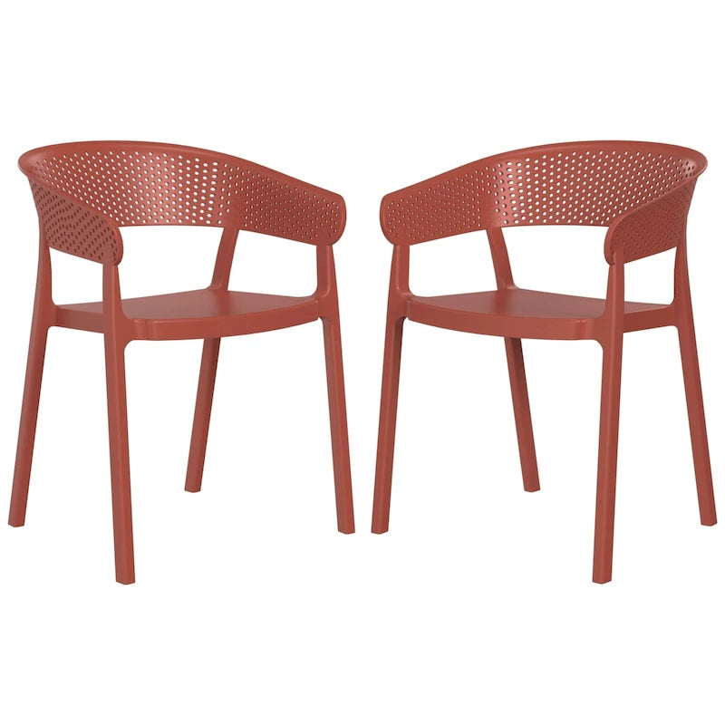 Frond and Form Outdoor Stacking Dining Armchair (Set of 2)