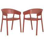 Frond and Form Outdoor Stacking Dining Armchair (Set of 2)