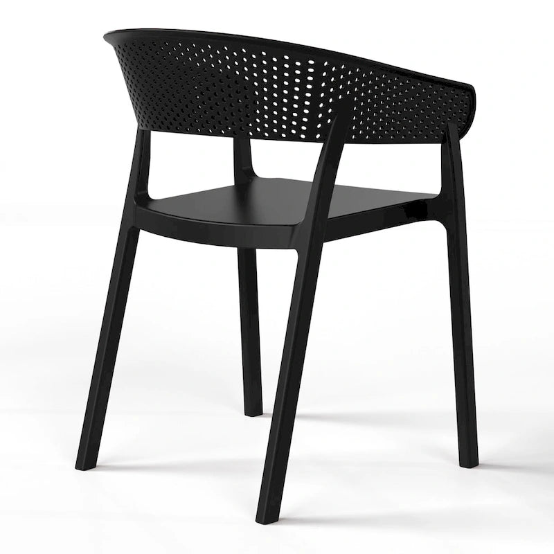 Frond and Form Outdoor Stacking Dining Armchair (Set of 2)