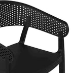 Frond and Form Outdoor Stacking Dining Armchair (Set of 2)