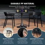 Frond and Form Outdoor Stacking Dining Armchair (Set of 2)