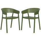 Frond and Form Outdoor Stacking Dining Armchair (Set of 2)