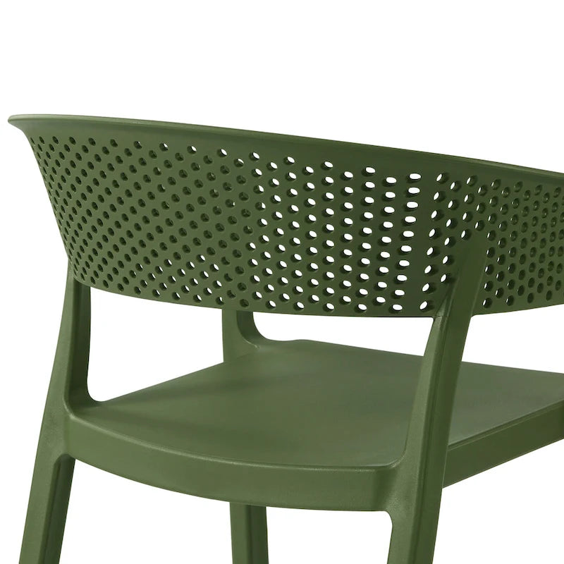 Frond and Form Outdoor Stacking Dining Armchair (Set of 2)