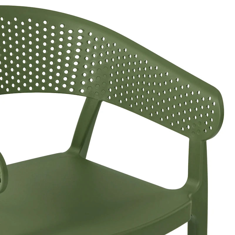 Frond and Form Outdoor Stacking Dining Armchair (Set of 2)