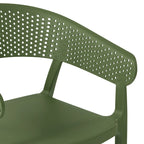 Frond and Form Outdoor Stacking Dining Armchair (Set of 2)