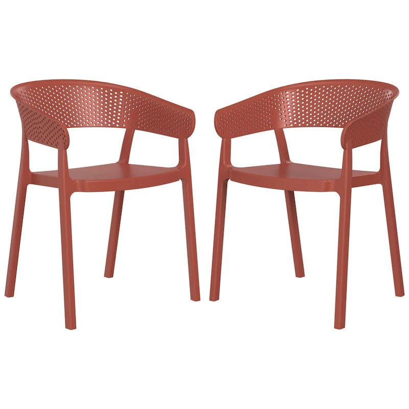 Frond and Form Outdoor Stacking Dining Armchair (Set of 2)