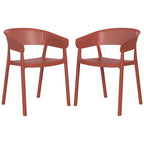Frond and Form Outdoor Stacking Dining Armchair (Set of 2)
