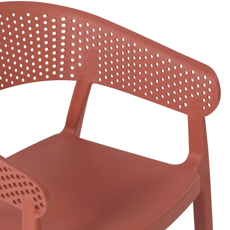 Frond and Form Outdoor Stacking Dining Armchair (Set of 2)