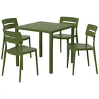 Frond and Form 4-Person Outdoor Square Dining Set