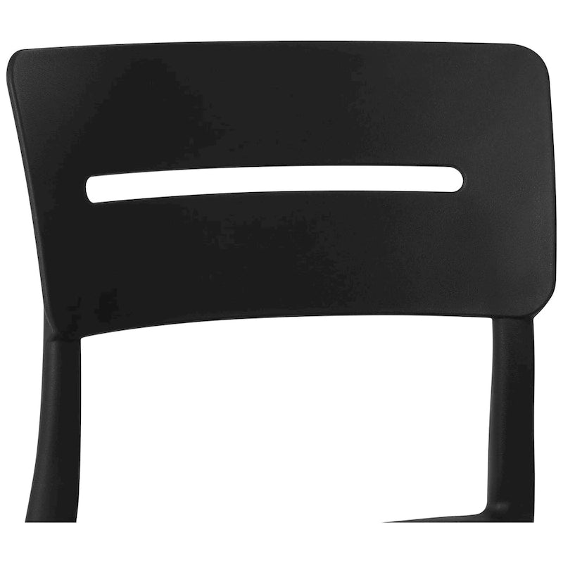 Frond and Form 4-Person Outdoor Square Dining Set