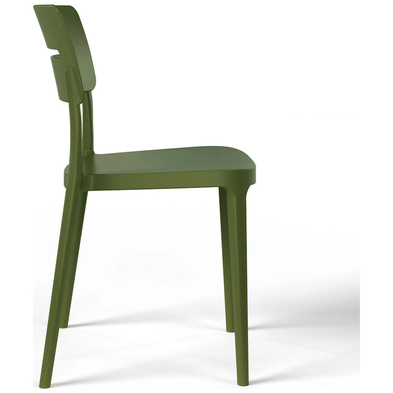 Frond and Form 4-Person Outdoor Square Dining Set