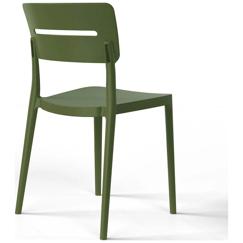 Frond and Form 4-Person Outdoor Square Dining Set