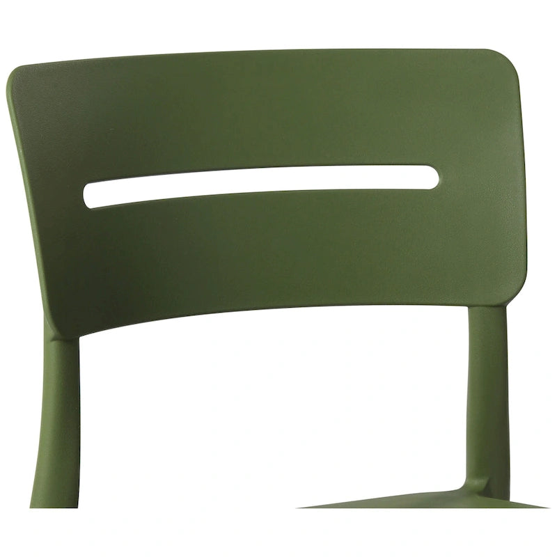 Frond and Form 4-Person Outdoor Square Dining Set