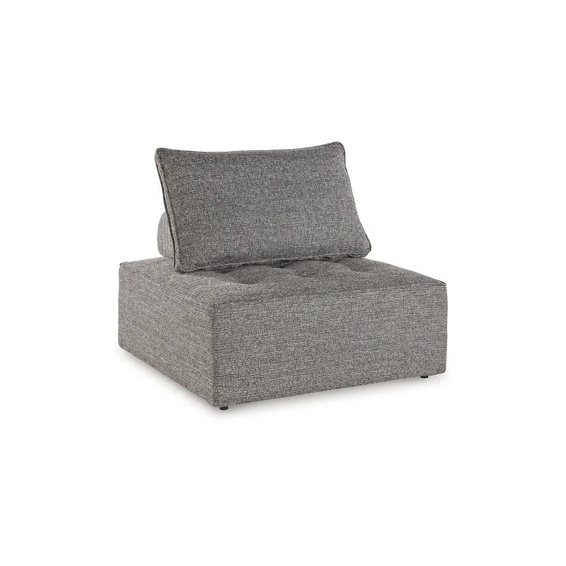 Signature Design by Ashley Bree Zee Gray 4-Piece Outdoor Sectional - 114 W x 38 D x 34 H