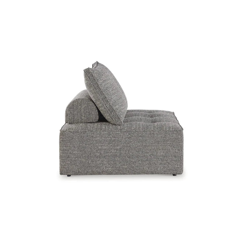 Signature Design by Ashley Bree Zee Gray 4-Piece Outdoor Sectional - 114 W x 38 D x 34 H