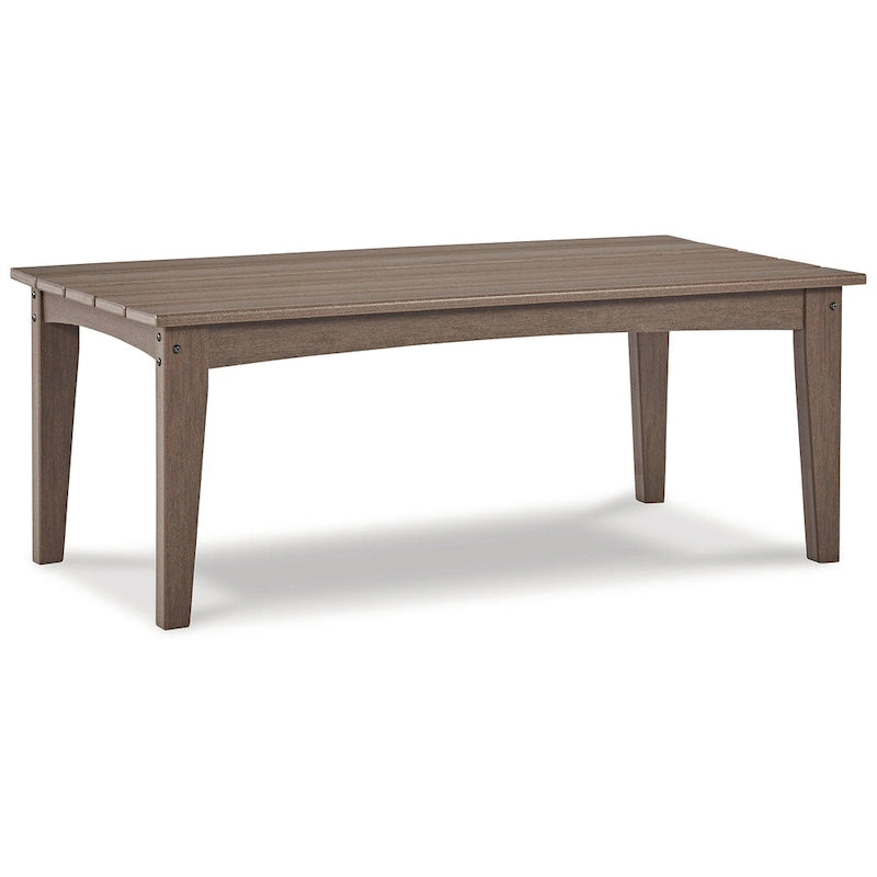 Signature Design by Ashley Emmeline Brown/Beige 2-Piece Outdoor Seating Package - 53.5 W x 34.5 D x 35 H