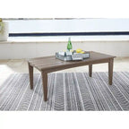 Signature Design by Ashley Emmeline Brown/Beige 2-Piece Outdoor Seating Package - 53.5 W x 34.5 D x 35 H