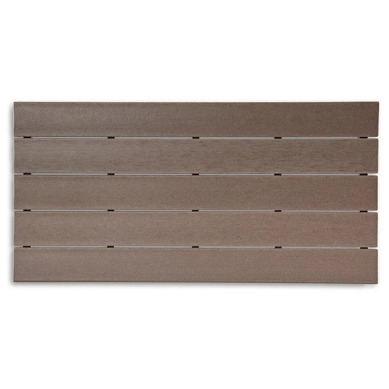 Signature Design by Ashley Emmeline Brown/Beige 2-Piece Outdoor Seating Package - 53.5 W x 34.5 D x 35 H