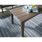Signature Design by Ashley Emmeline Brown/Beige 2-Piece Outdoor Seating Package - 53.5 W x 34.5 D x 35 H
