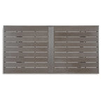 Signature Design by Ashley Hillside Barn Brown/Gray 7-Piece Outdoor Dining Package - 84 W x 42 D x 29 H