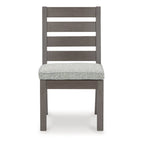 Signature Design by Ashley Hillside Barn Brown/Gray 7-Piece Outdoor Dining Package - 84 W x 42 D x 29 H